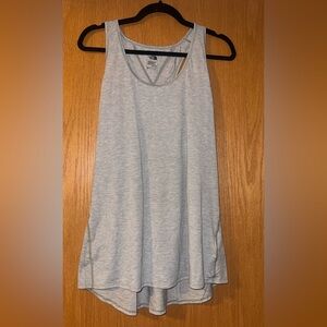 The North Face Women's XL FlashDry Grey Heathered Racerback Performance Tank Top